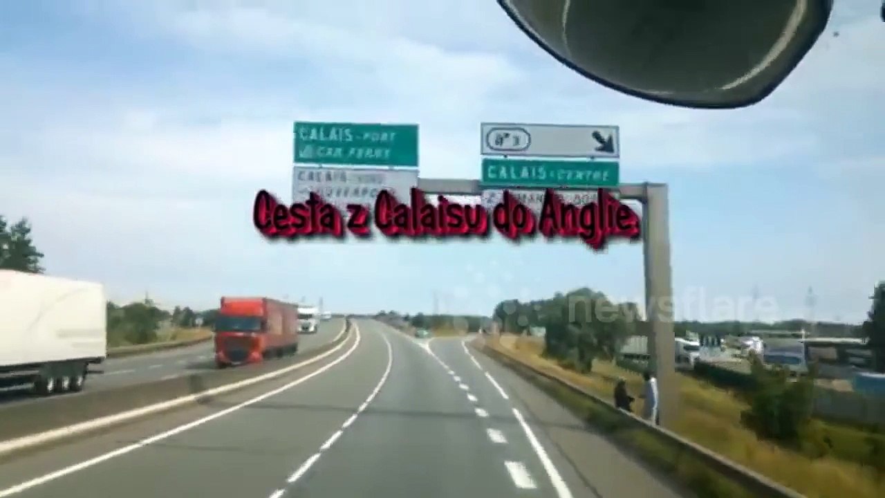 Cesta z Calais do Anglie