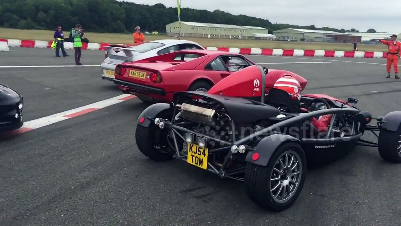 Topgear supercar event: Take offs & fly bys