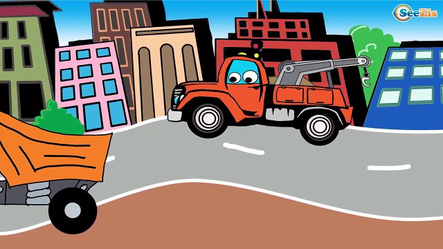 Мультфильм про Эвакуатор Мультфильмы про Машинки Автосервис! Мультики про машинки - Трактор Павлик!