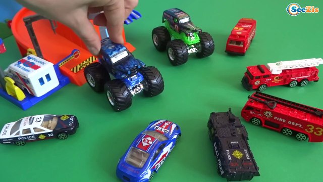 Мультики про Машинки | Ремонт машин | Машинки Хот Вилс и Монстр Трак - Трактор Павлик