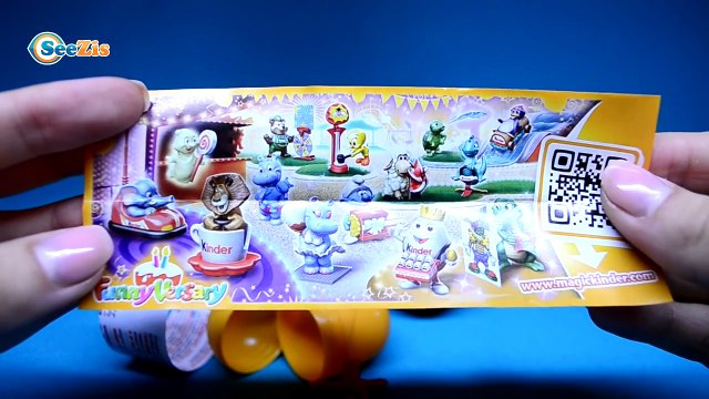 Видео для детей Дисней Распаковка Киндер Сюрприз Феи Игрушки - Трактор Павлик