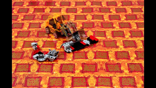 Пожарная машинка. Мультик про машинку трансформер. Конструктор для детей. Мультики - Трактор Павлик!