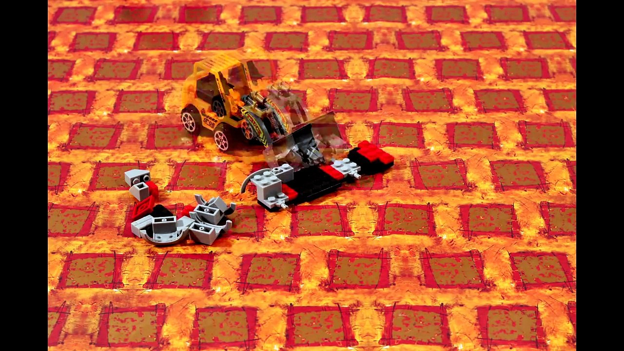 Пожарная машинка. Мультик про машинку трансформер. Конструктор для детей. Мультики - Трактор Павлик!