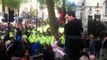 Police and protestors clash near Downing Street over new Conservative government