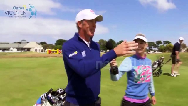 Richard Green Hole in One Albatross at Oates Vic Open Pro-Am - Amazing golf shot