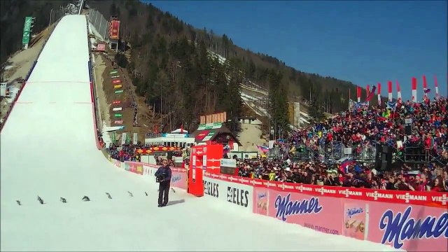 Gopro downhill skiing