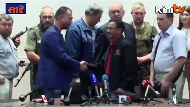 Najib: Ukraine rebels saw our sincerity