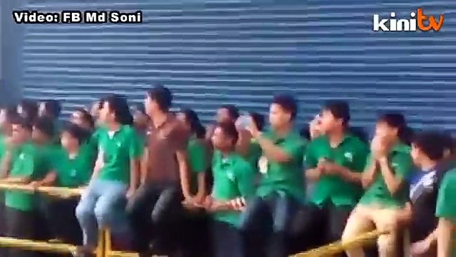 Polis tahan 47 pekerja asing kerana merusuh