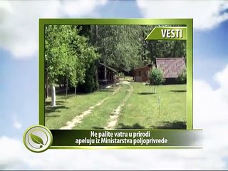 VESTI - Ne palite vatru u prirodi – apeluju iz Ministarstva poljoprivrede