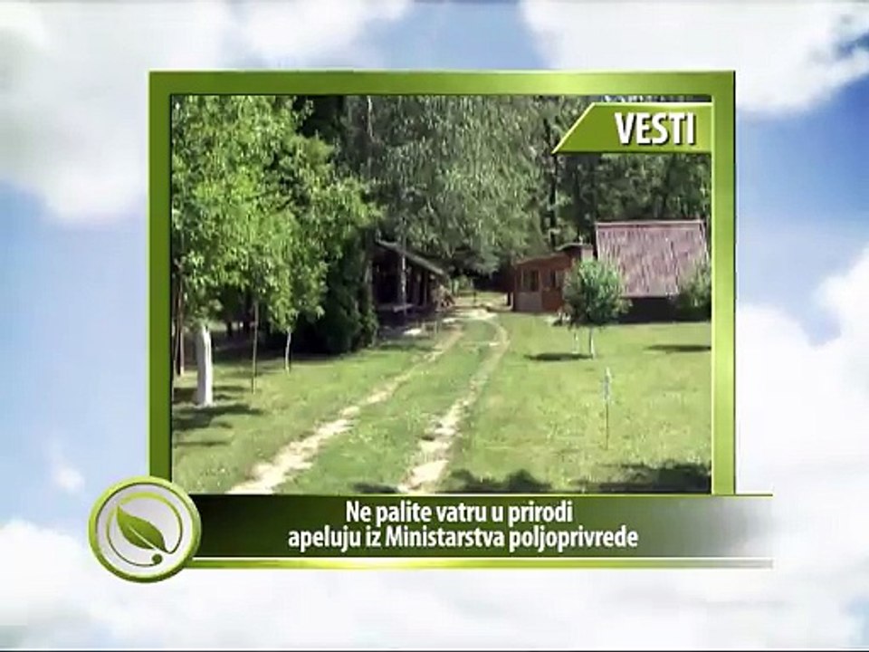 VESTI - Ne palite vatru u prirodi – apeluju iz Ministarstva poljoprivrede