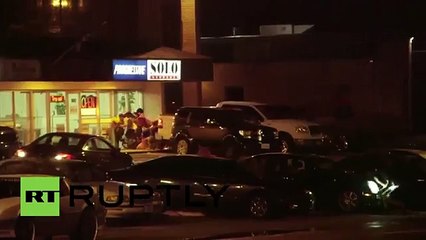 Así fue el tiroteo ocurrido en manifestación de Ferguson