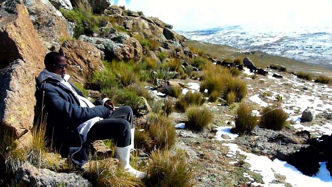 Climbing Thabana Ntlenyana Mountain, Lesotho
