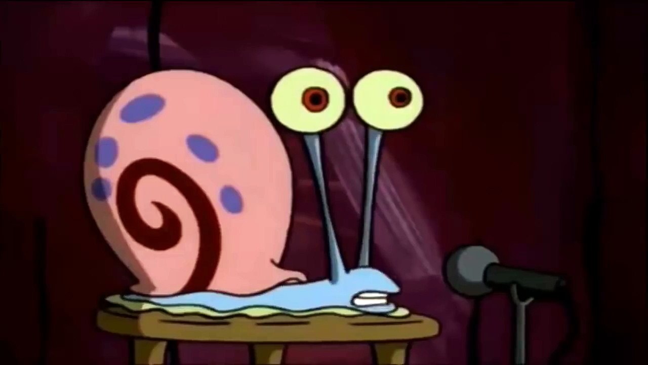 Spongebob & Gary in "Wiggle"