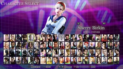 Resident Evil NEW GAME 'Mercenaries: Ultimate Collection' Startup and character select