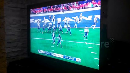 Seahawks fans' reaction to game winning move