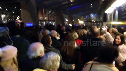 Queens fans burst into song after London gig