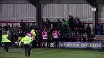Goalkeeper attacks fan after non-league match