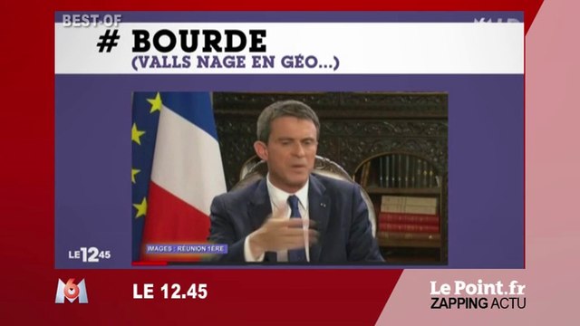 Best-of des bourdes de Manuel Valls - Zapping du 10 août