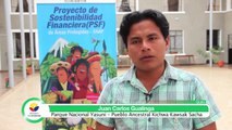 Taller de Inicio de los proyectos productivos para áreas protegidas