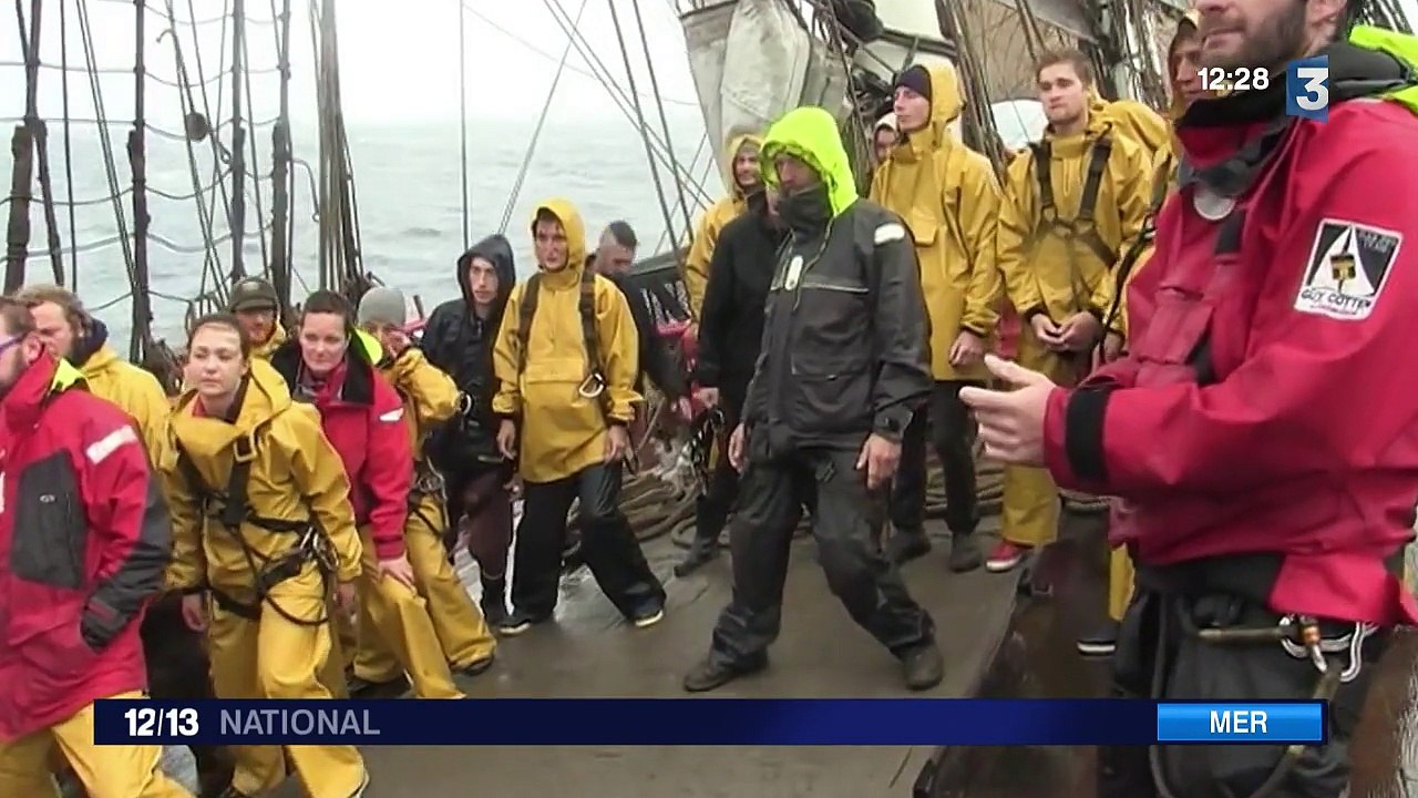 L'Hermione est de retour en France après une tr...