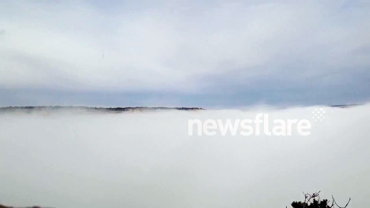 Inversion at the Grand Canyon Time Lapse.