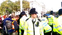 Police arrest man at Occupy Democracy protest