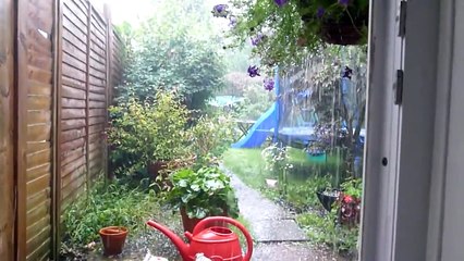 Hail stones and thunder