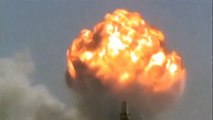 FREE SYRIAN ARMY DESTROY MILITARY BASE WITH TRUCK BOMB HOMS EXPLOSION