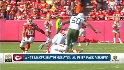 What makes Justin Houston an elite pass rusher?