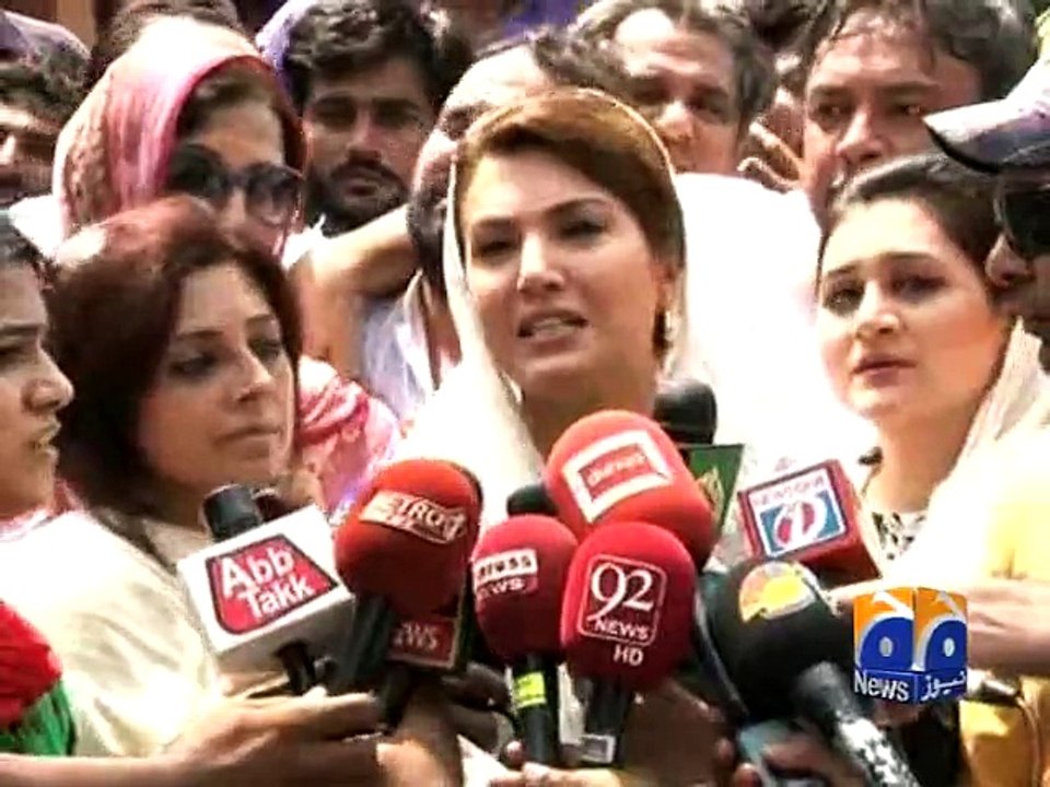 Why Forming JC When Suspects Have Admitted To Crime,Reham Khan-Geo Reports-10 Aug 2015