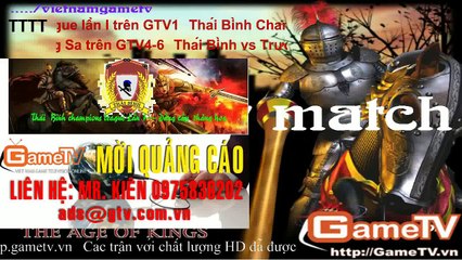 AOE Giải Thái Bình Champions league lần I trận 1