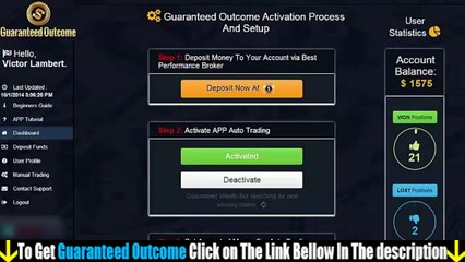 Guaranteed Outcome Review - Free Autopilot Binary Options Software