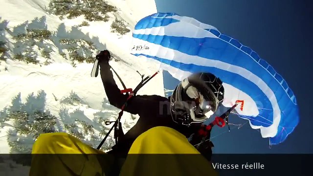 Crash Speedriding French Alps