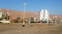 Tsunami warning triggers evacuation of Chile beach