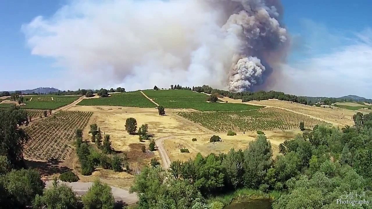 Wildfire in California