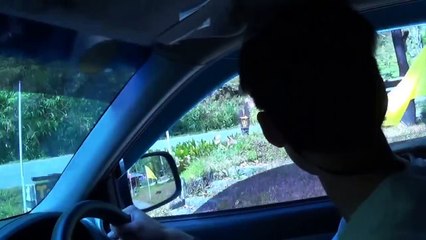 Man halts charging elephant