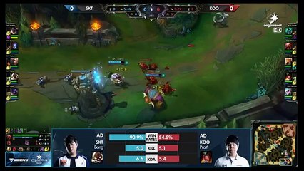 SKT T1 vs. KOO - Game 1 - LCK Summer 2015 Week 3 Day 1