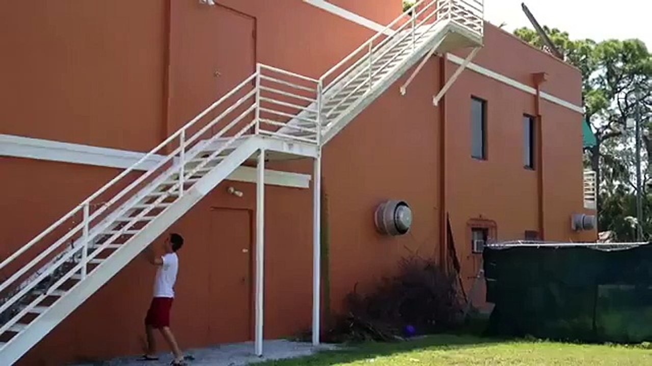 Entrainement avec des escaliers FAIL