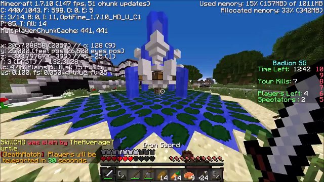 Minecraft Survival Games 72 Clutch Ending Server Owner Video Dailymotion