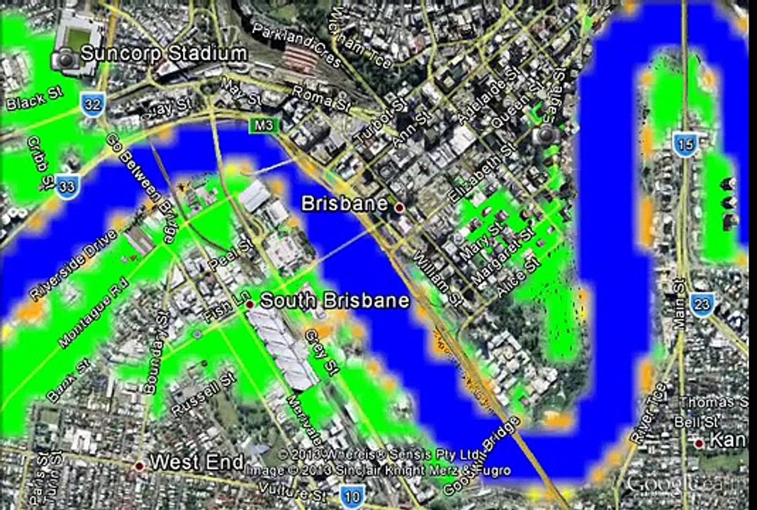 Maurice Blackburn Queensland Flood Model fly-through