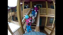 Lutsen Ski Resort - Timelapse and Snowboarding - GoPro Hero2
