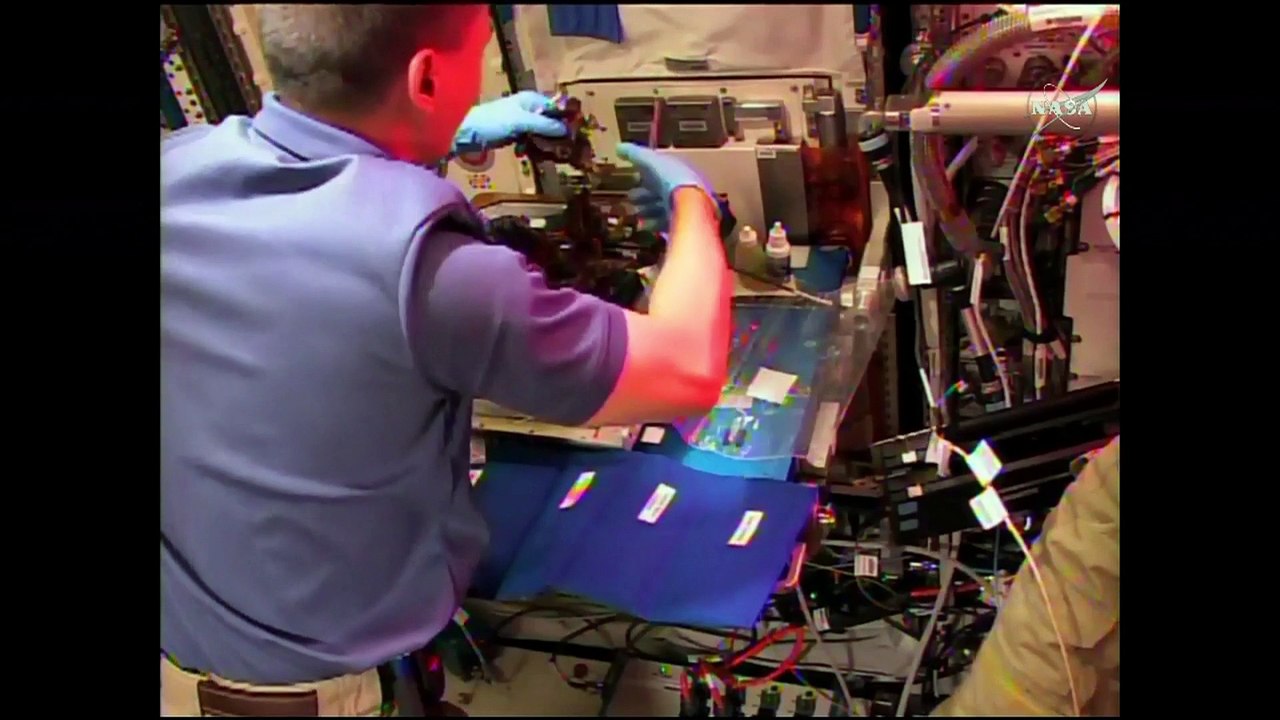 [ISS] Astronauts Eat First Food Grown in Space