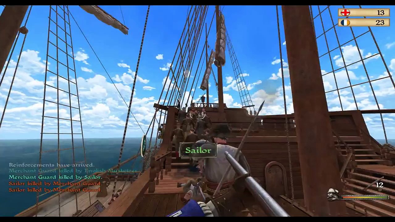 Caribbean! Boarding with the pirate music!