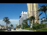 Sunny Isles Beach, Florida - drive on Collins Ave.wmv