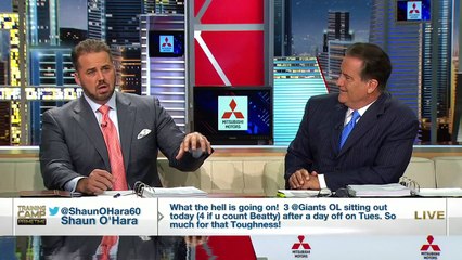 O'Hara: 'The offensive line, frankly, has been holding this team back for the past couple years.'