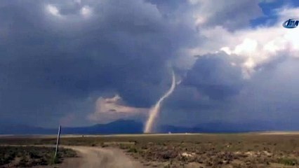 Adana-Ankara karayolu üzerinde hortum