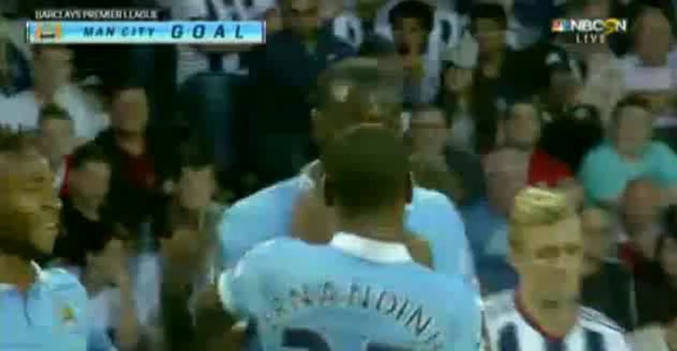 Yaya Toure 0:1 | West Bromwich Albion vs Manchester City 10.08.2015