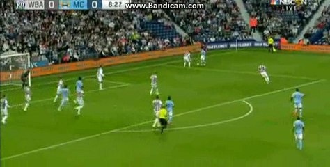 yaya toure goal west bromwiq 0-man.city 1  10.08.2015