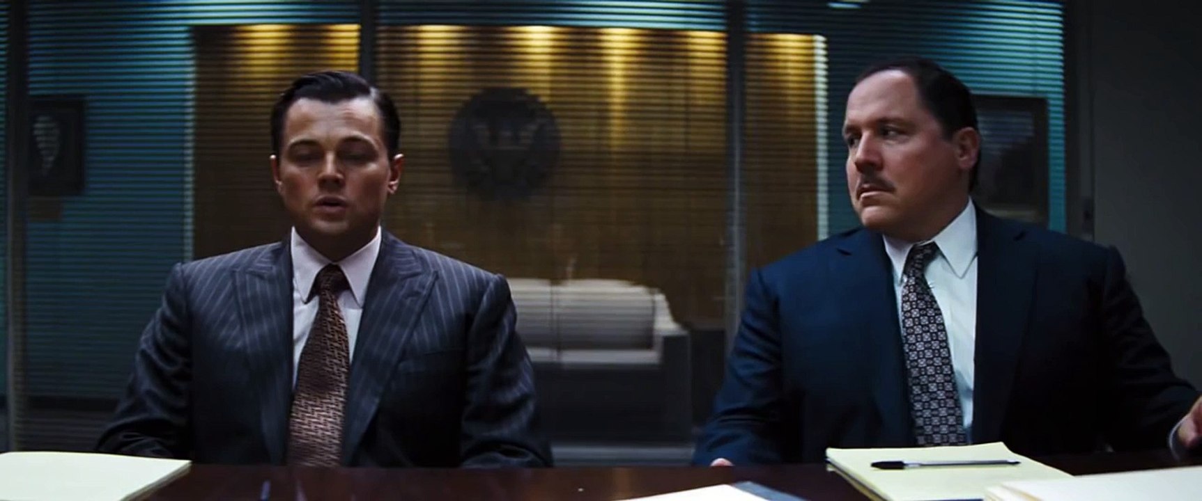Strattonites getting interrogated   The Wolf of Wall Street Scene