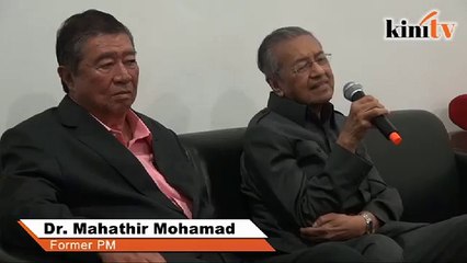 Dr M: Street demo to oust Najib only as last resort